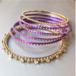 Vintage Razzle Dazzle Bangles